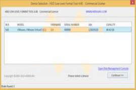 HDD Low Level Format Tool 2